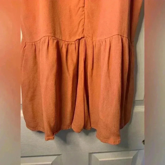Woman’s Orange Wild Fable Dress - Picture 3 of 5